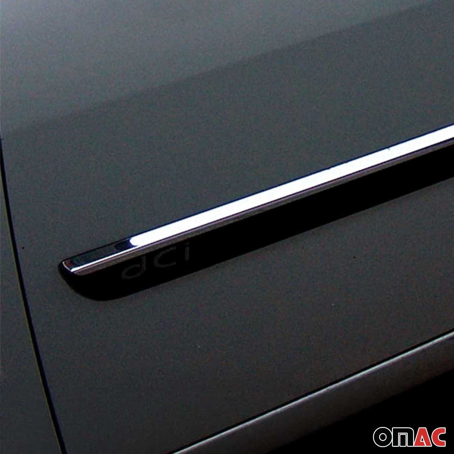 Seitentürleiste Türleisten Türschutzleiste für Renault Megane 2002-2009 Chrom 4x