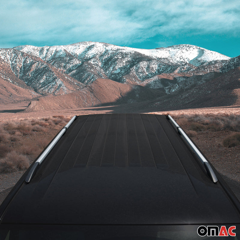 Dachreling für Mercedes Klasse W447 2014-2025 L3 Extra Langer RS Alu Grau