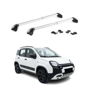 Dachträger Grundtäger für Fiat Pandina 2024-2026 100kg Aluminium Silber ABE