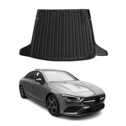 Kofferraumwanne Laderaumwanne für Mercedes CLA C118 2019-2026 Gummi TPE Schwarz
