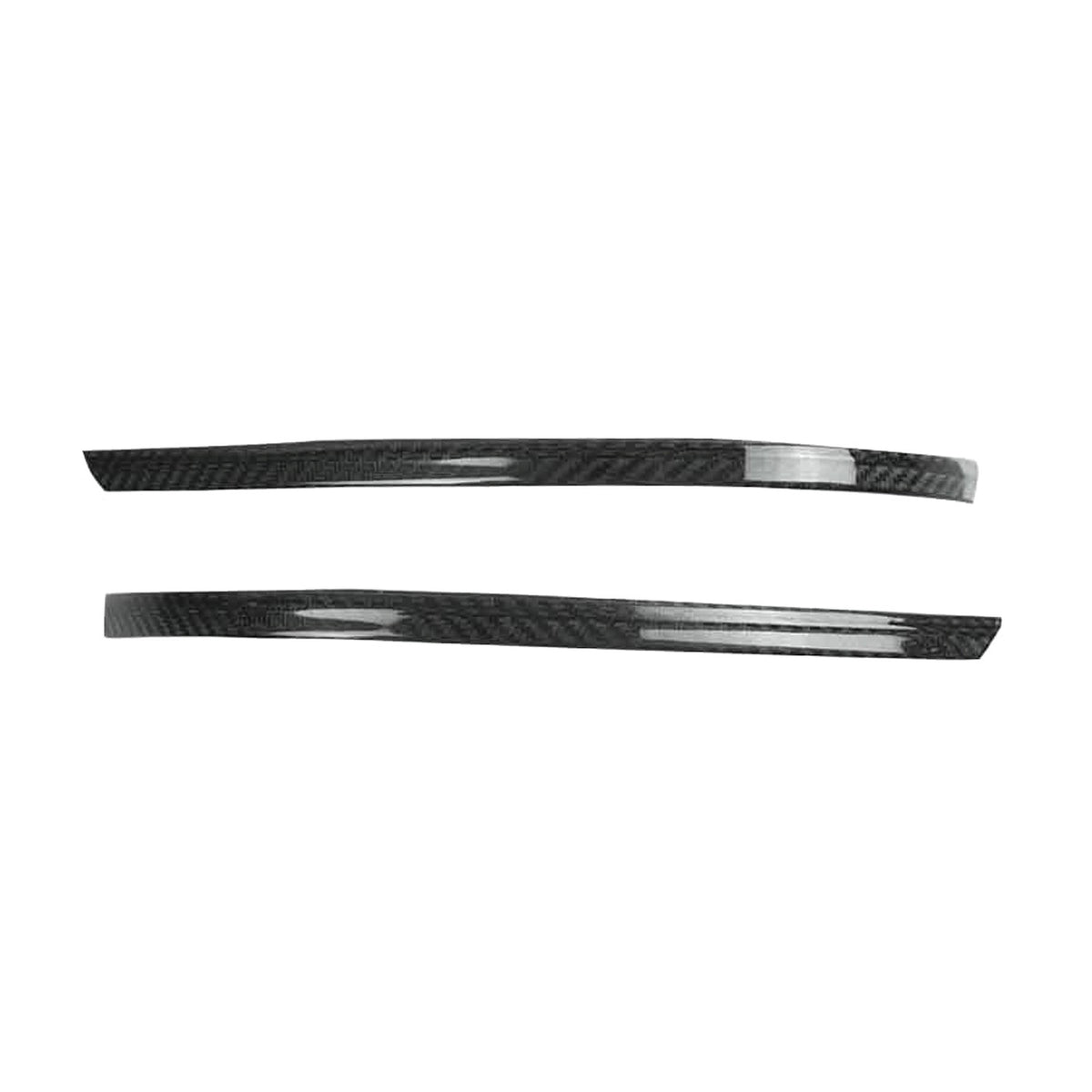 Spiegelkappen Leiste für VW Multivan T5 2010-2015 Kohlefaser Carbon Schwarz 2tlg