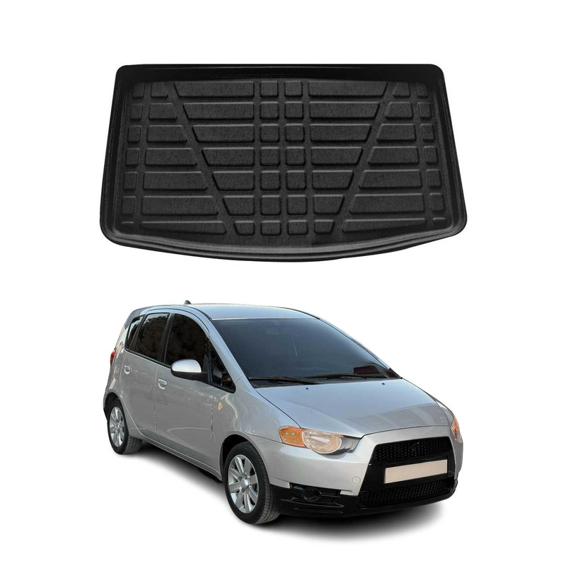 Kofferraumwanne Laderaumwanne für Mitsubishi Colt 2008-2013 Schrägheck Gummi TPE