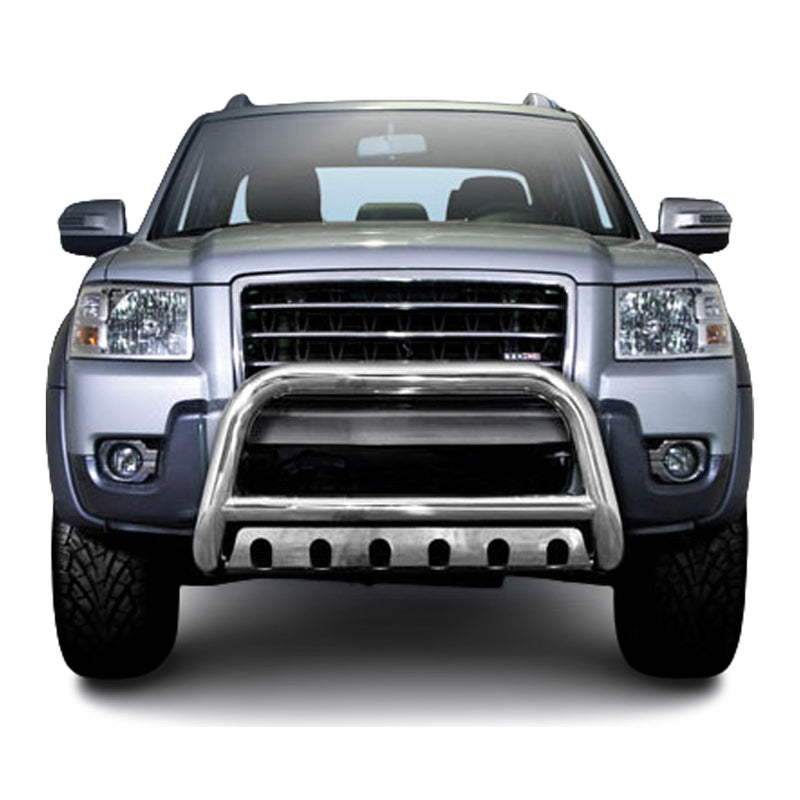 Frontbügel Frontschutzbügel für Ford Ranger 2007-2012 mit ABE Edelstahl Silber