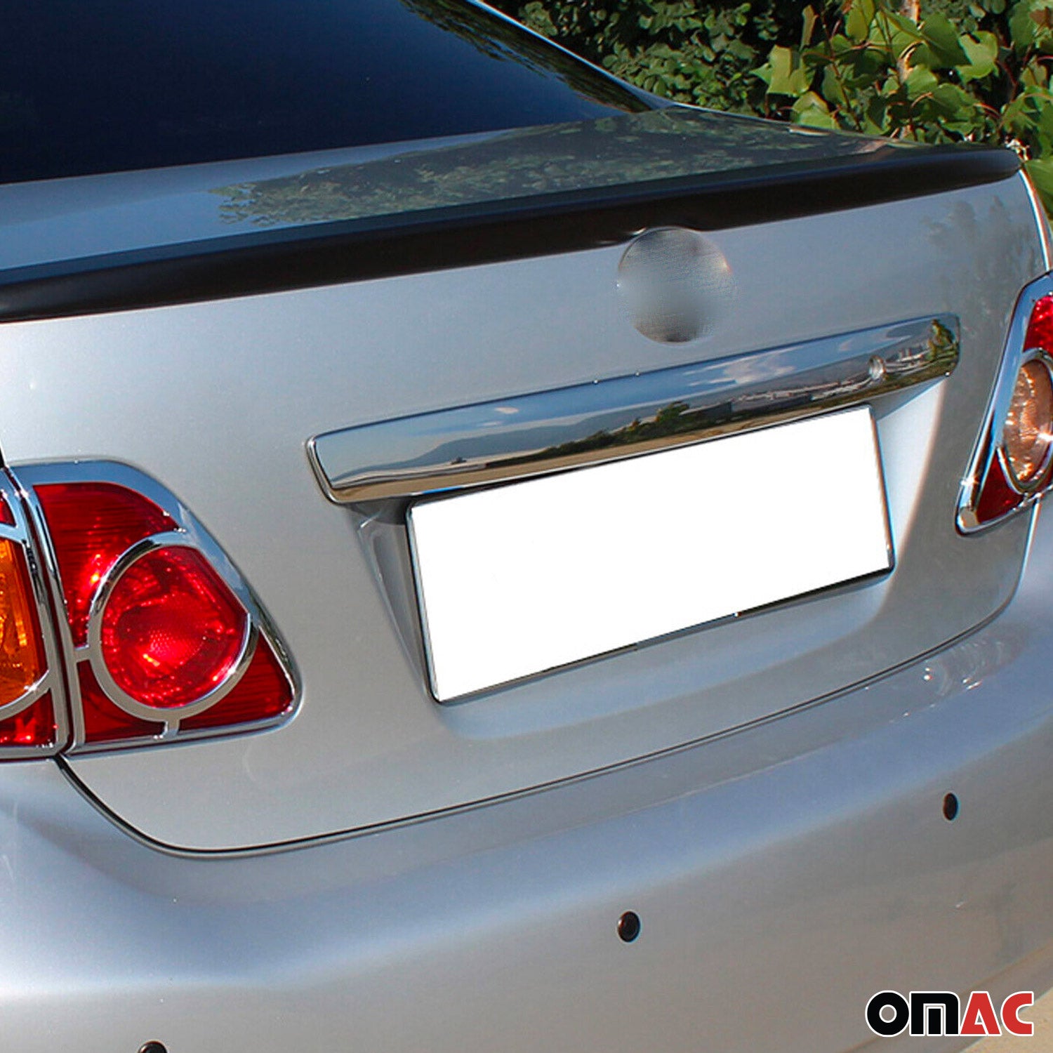 Heckklappe Kofferraumöffner für Toyota Corolla Limo 2007-2016 Edelstahl Chrom
