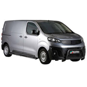 Frontbügel Frontschutzbügel für Fiat Scudo 2022-2026 ø63mm Stahl Schwarz Schutz