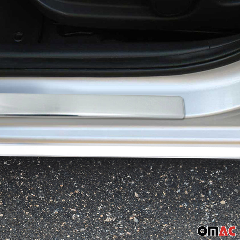 Einstiegsleisten Türschweller für Renault Megane / Fluence Edelstahl Silber 4tlg