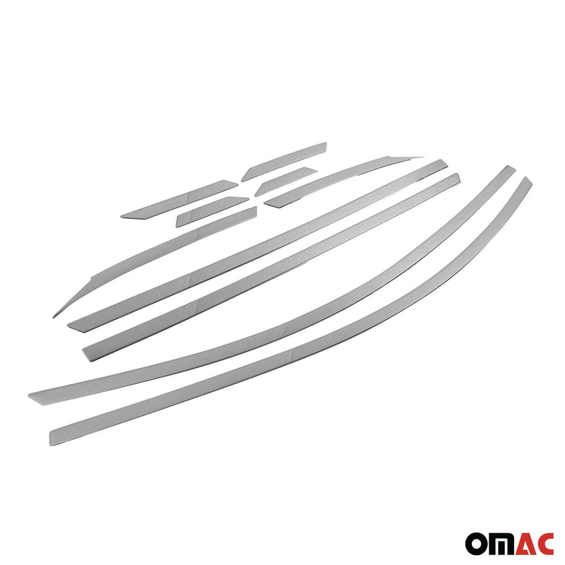 Fensterleisten Zierleisten für Hyundai i20 2014-2020 Oben Schrägheck Chrom 4tlg