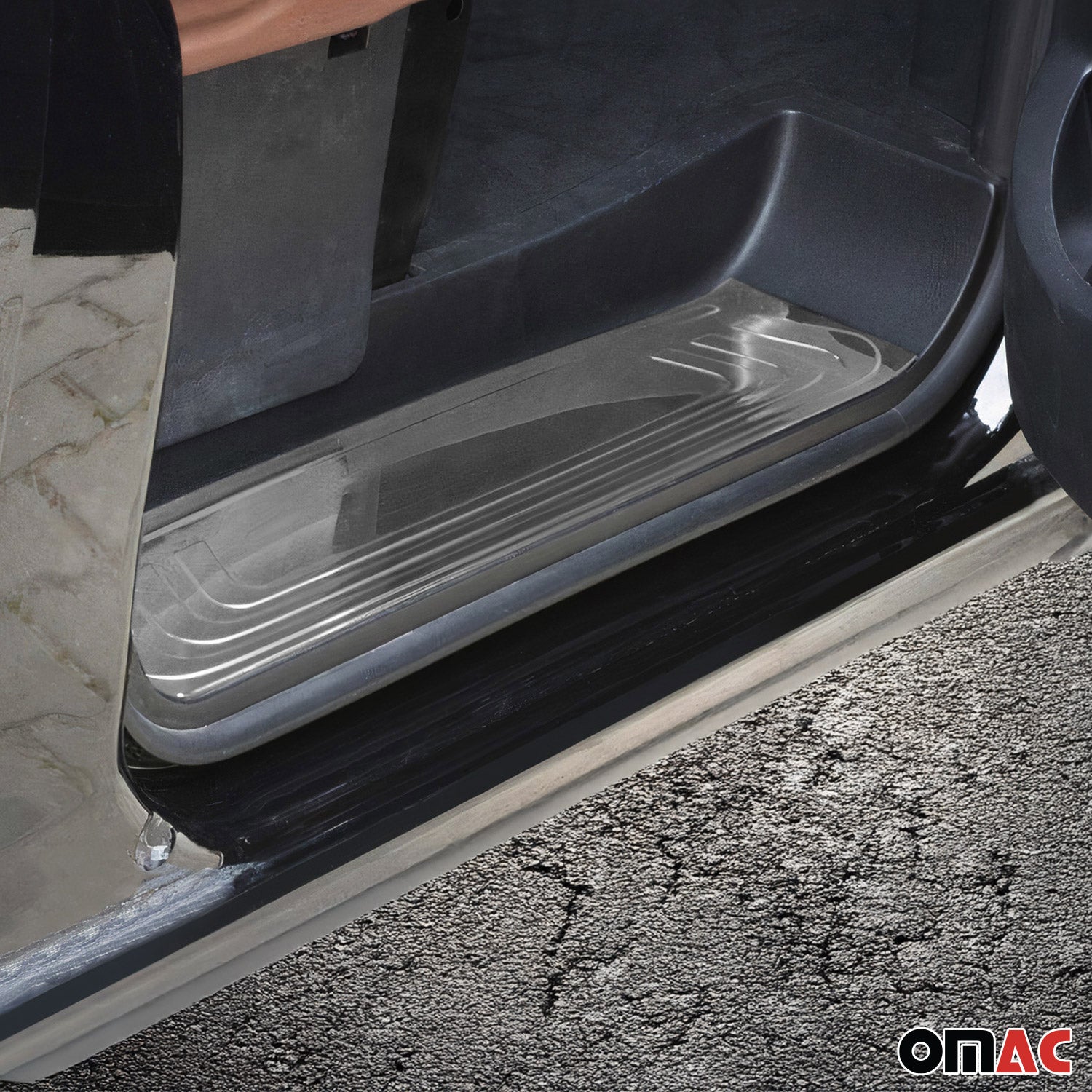 Einstiegsleisten Türschweller für Mercedes Vito W447 2014-2025 Edelstahl 2x