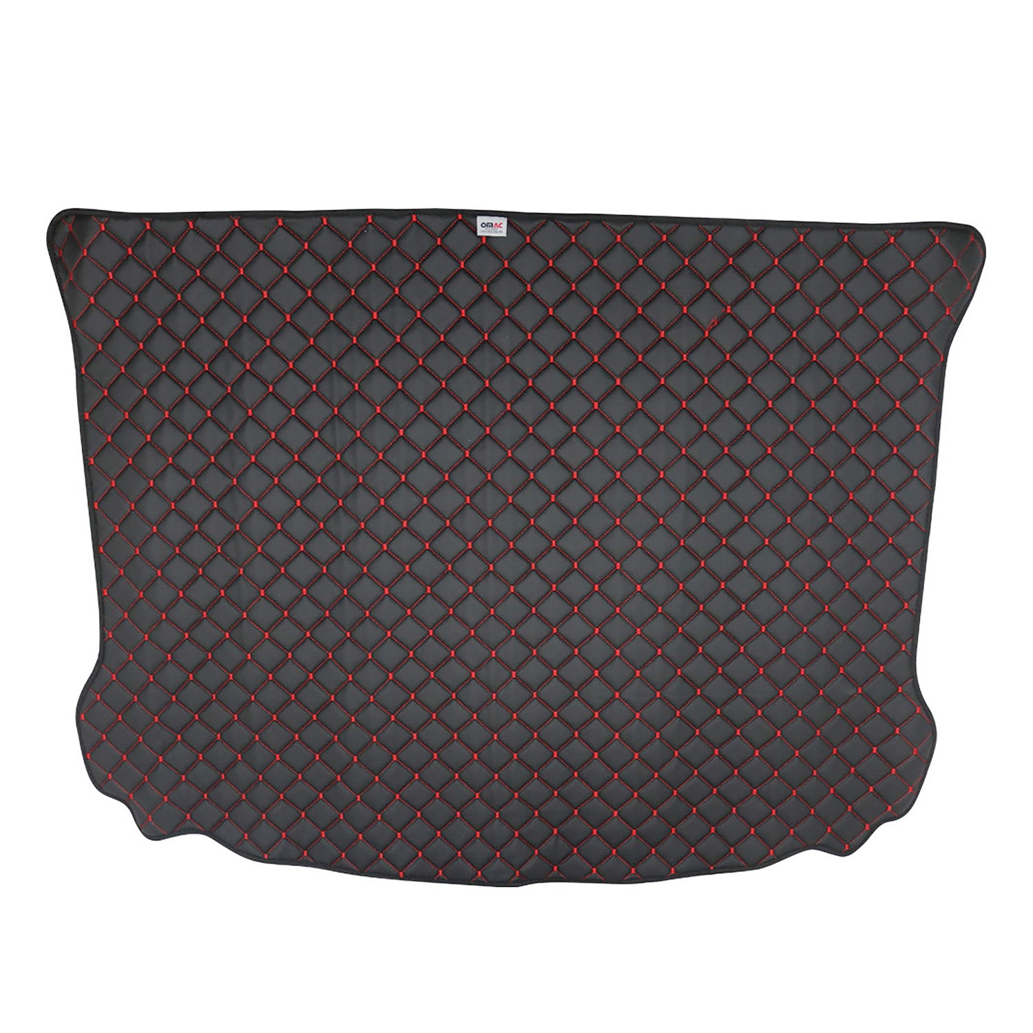 Kofferraumwanne Kofferraummatte Kunstleder für Ford Kuga I 2008-2012 Schwarz Rot