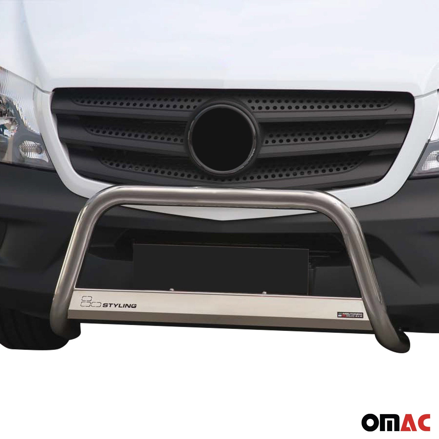 Edelstahl Frontbügel Frontschutzbügel für Mercedes Sprinter 2013-18 Silver 63mm