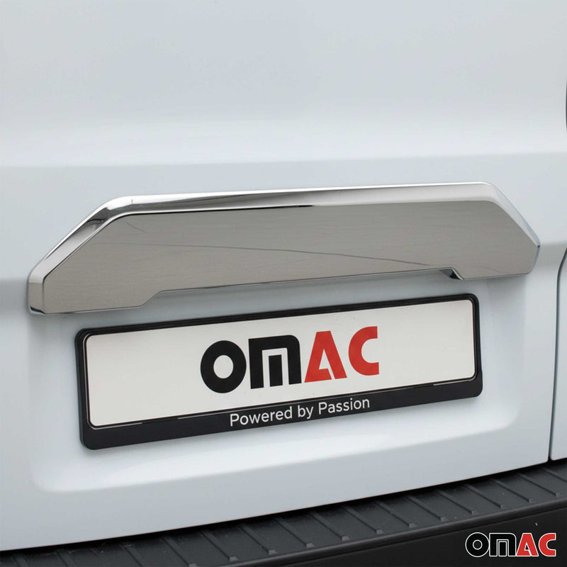 Kofferraumleiste Heckleiste für Ford Transit Custom 2014-2024 Edelstahl Chrom