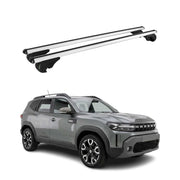 Dachträger Grundtäger für Chevrolet Tahoe 2000-2006 75kg Aluminium Silber 2 tlg