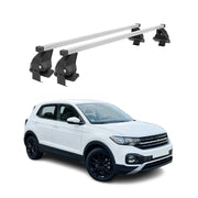 Menabo Dachträger Grundträger für VW T-Cross 2019-2026 Stahl Grau 2tlg