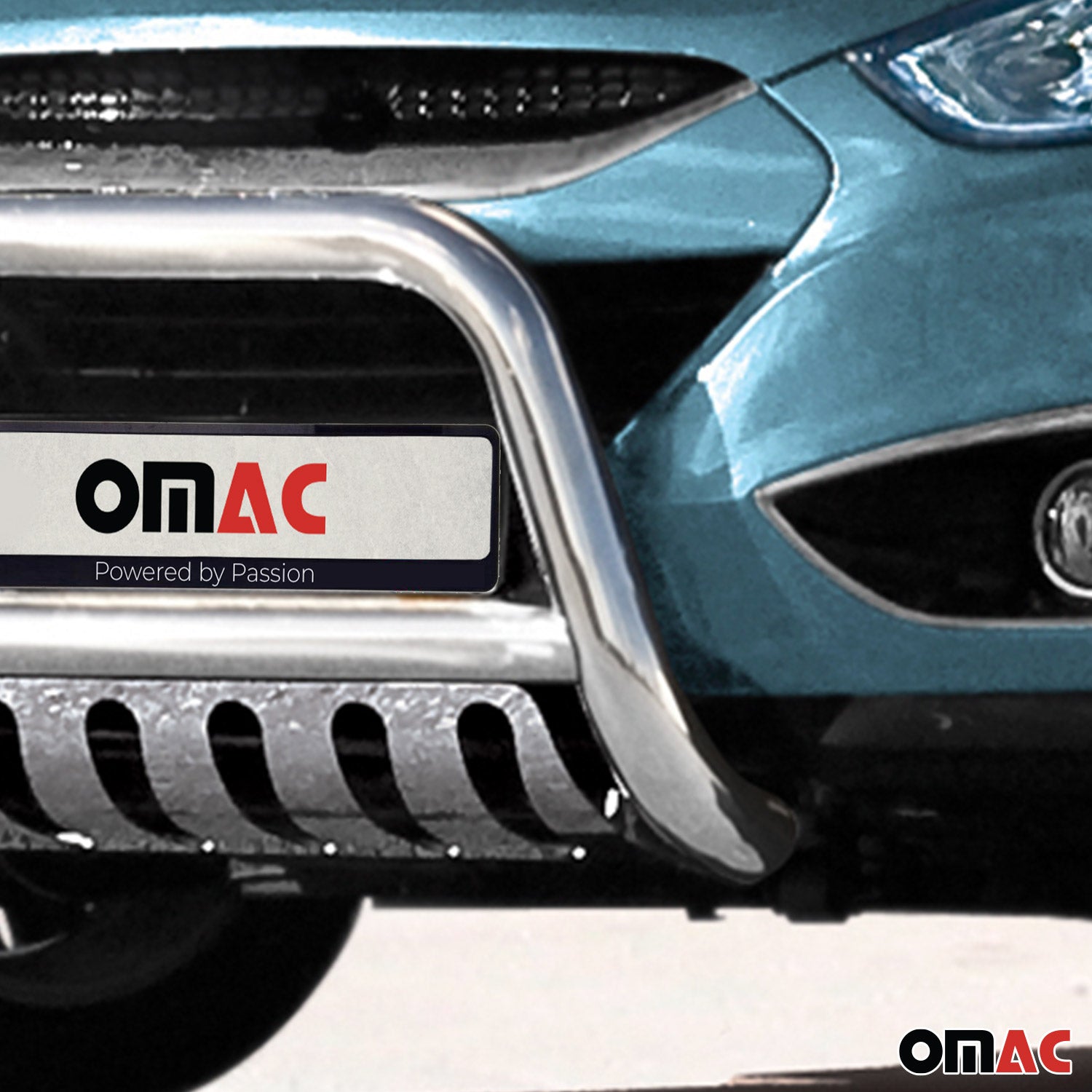 Frontbügel Frontschutzbügel für Hyundai ix35 2010-2015 mit ABE Edelstahl Silber