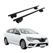 Dachträger Grundtäger für Renault Megane mk4 Grandtour 2016-22 Metall Schwarz 2x