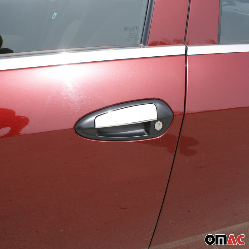Türgriff Blende Türgriffkappen für Fiat Grande Punto 2005-2009 Edelstahl 4x