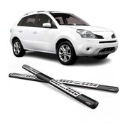 Edelstahl Seitenschweller Schwellerrohre für Renault Koleos 2008-2011 Schwarz