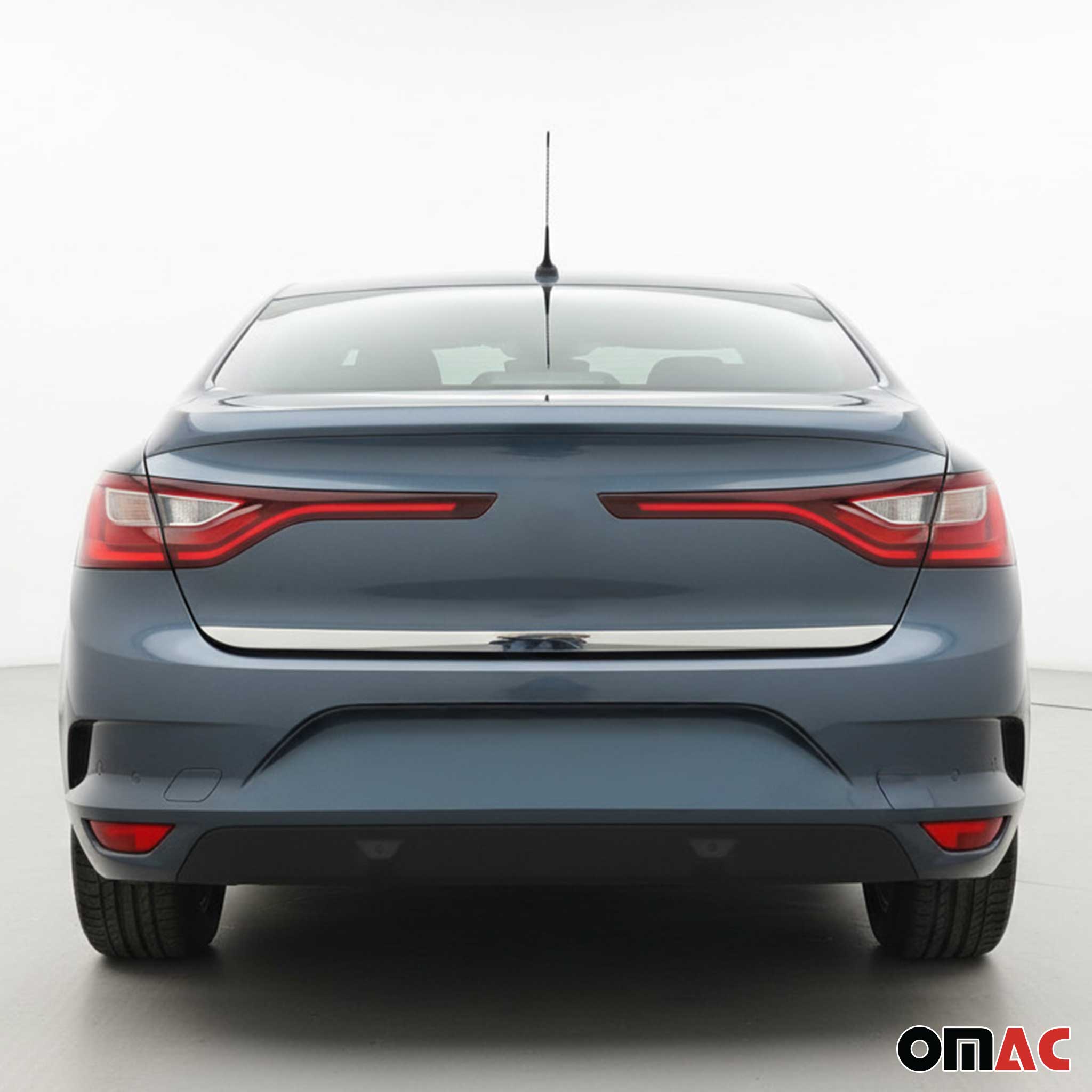 Kofferraumleiste Heckklappe Leiste für Renault Megane 2016-2020 Edelstahl Chrom