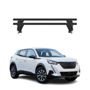 Menabo Dachträger Grundträger für Peugeot 2008 II 2019-2026 Alu Schwarz 2tlg
