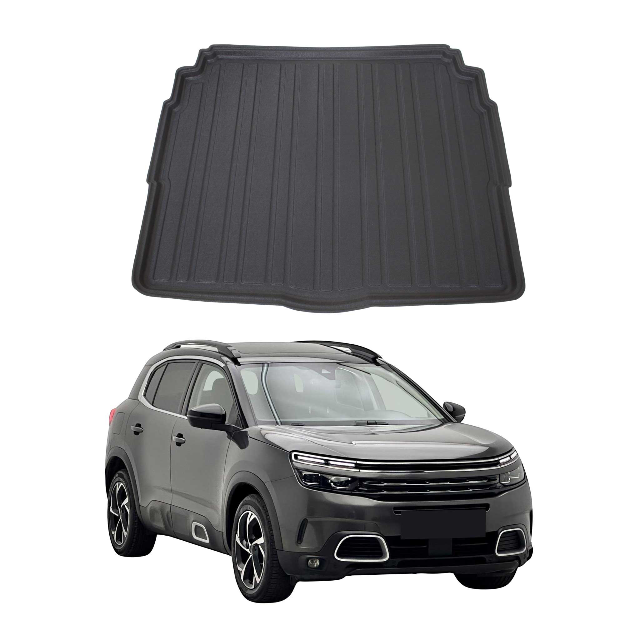 Kofferraumwanne Laderaumwanne für Citroen C5 Aircross 2018-2025 Untere Gummi TPE