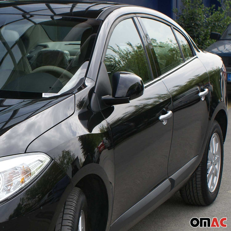 Fensterleisten Zierleisten für Renault Fluence 2010-2021 Edelstahl Chrom 4tlg