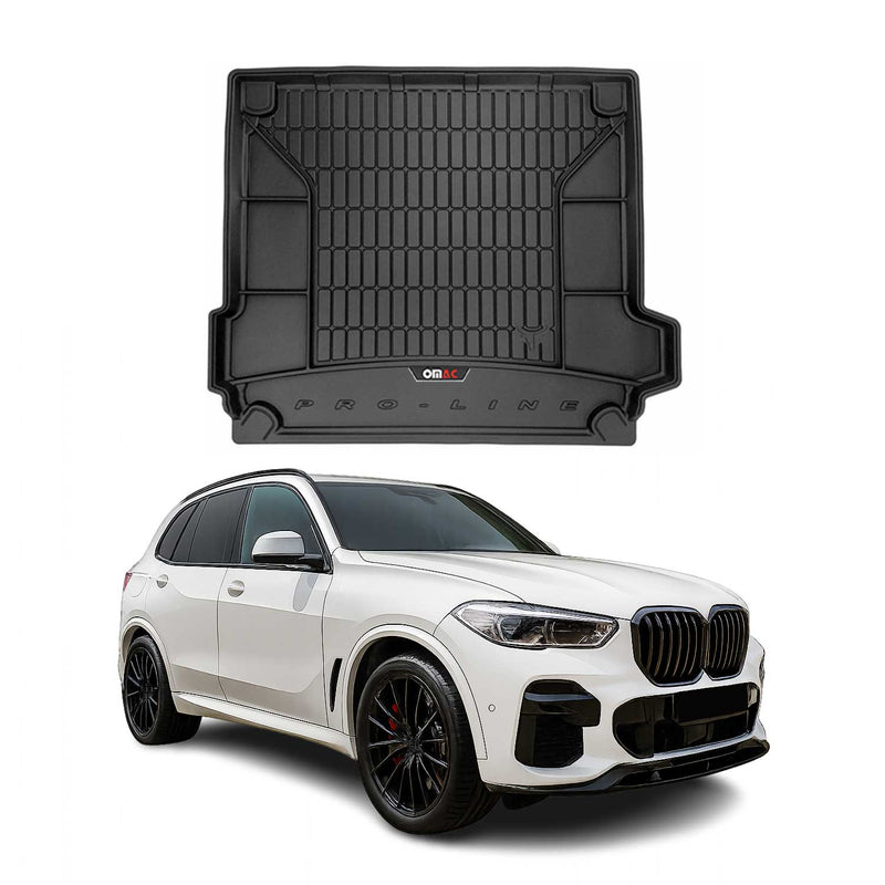 OMAC Gummi Kofferraumwanne für BMW X5 G05 2018-2025 TPE Laderaumwanne Schwarz