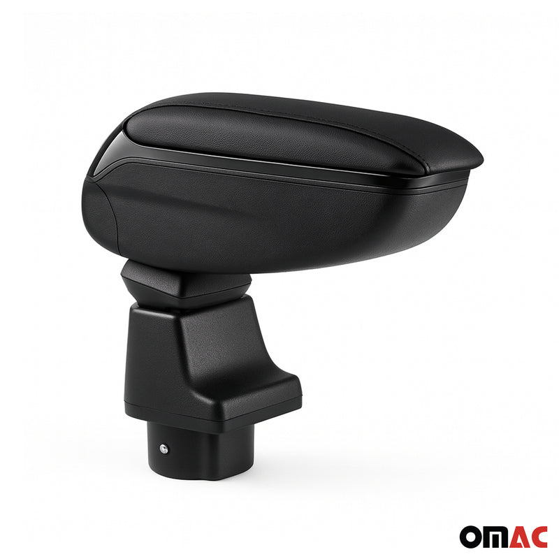 Armlehne Mittelarmlehne für Dacia Duster 2010-2017 PU-Leder ABS Schwarz