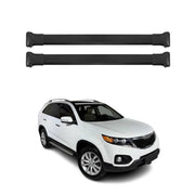 Dachträger Gepäckträger für Kia Sorento 2009-2014 Relingträger Aluminium Schwarz