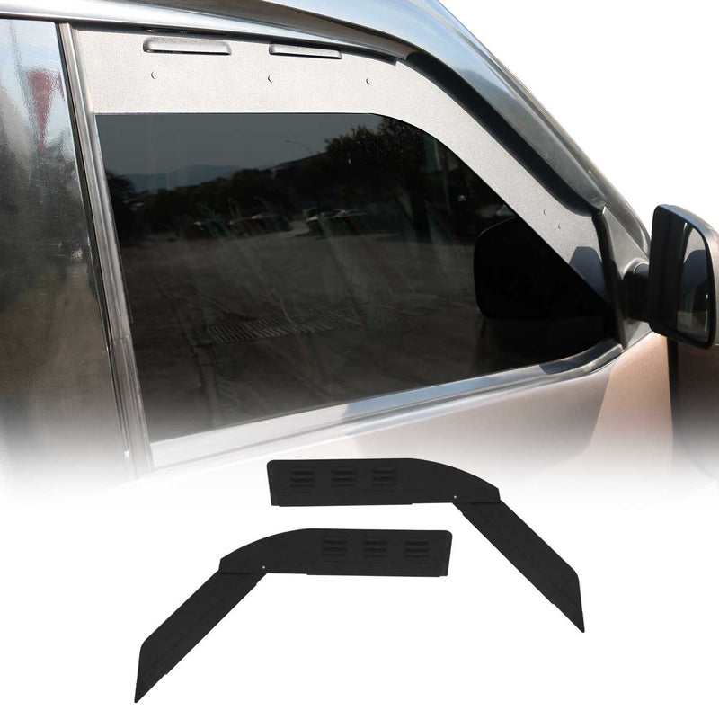 Lüftungsgitter Be & Entlüftung für VW Transporter T5 2003-2015 Alu Schwarz 2tlg