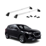 Dachträger Grundtäger für MG HS I 2018-2024 100kg Aluminium Silber 2 tlg ABE