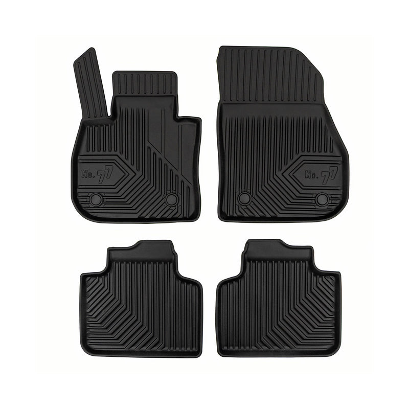 Fußmatten Gummimatten für BMW X2 U10 2023-2025 außer PHEW TPE Schwarz 3 tlg