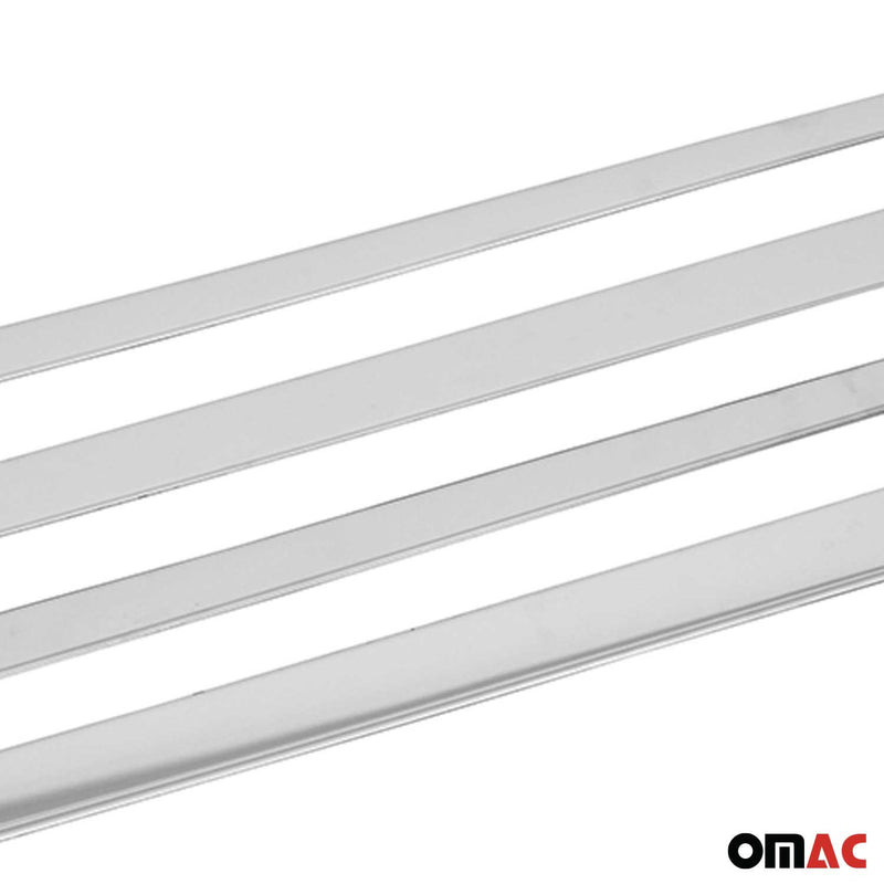 Seitentürleiste Türschutzleiste für VW Tiguan mk3 2024-2025 Edelstahl Chrom 4tlg