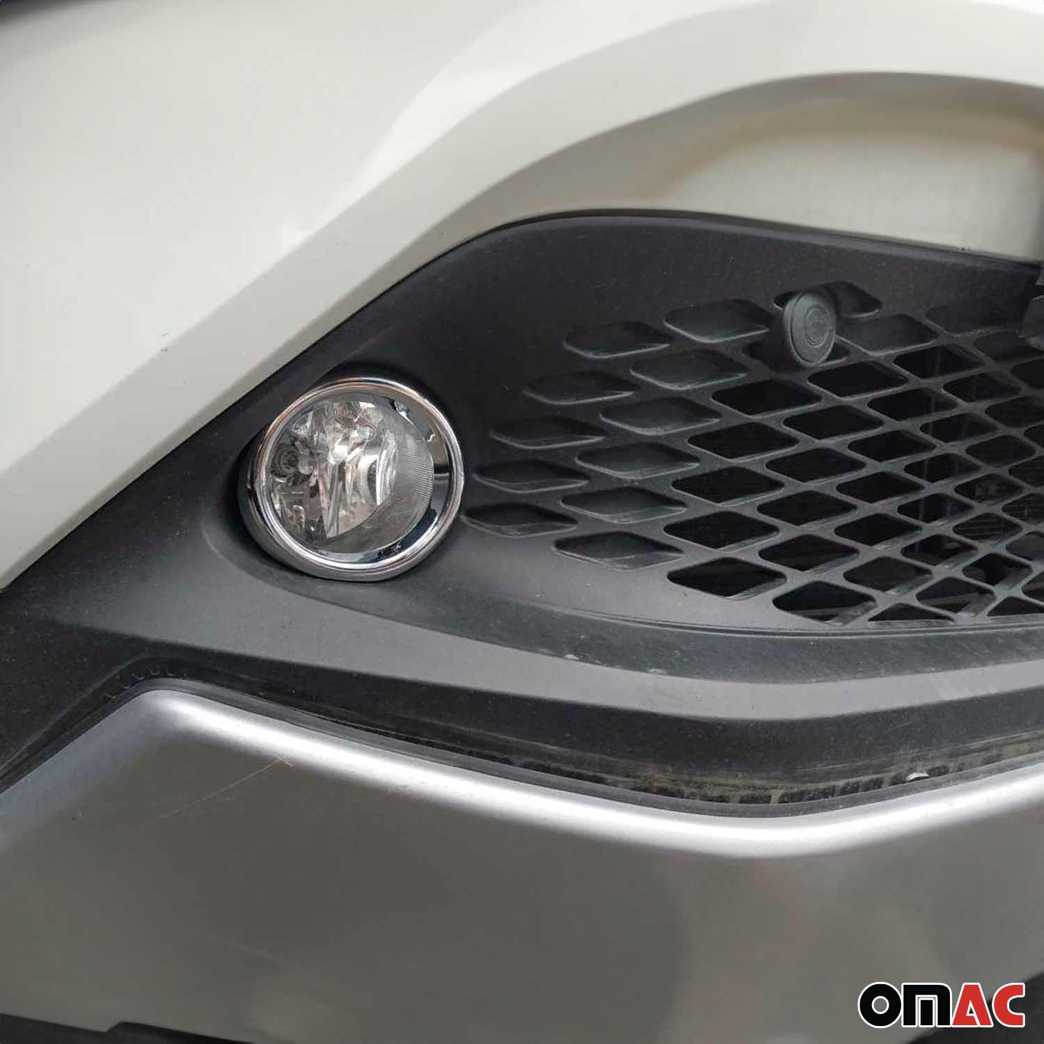 Nebelscheinwerfer Rahmen Umrandung für Toyota C-HR 2016-2023 Edelstahl Chrom 2x