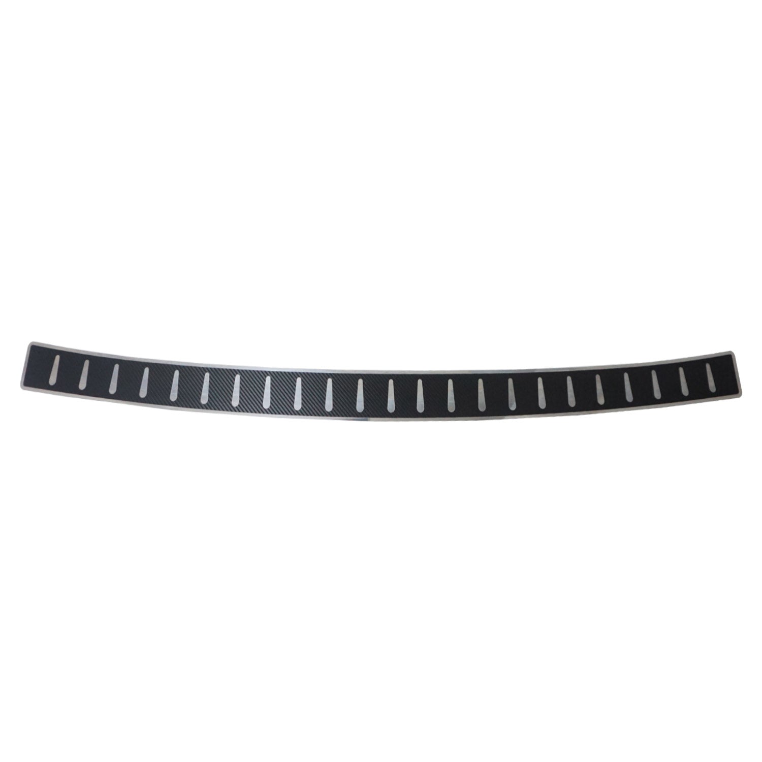 Ladekantenschutz für VW Passat B7 Variant 2010-2014 Edelstahl carbon foliert