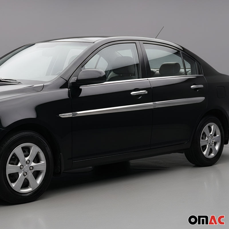 Türgriff Blende Türgriffkappen für Hyundai Accent Limo 2005-11 4Tür Edelstahl 8x