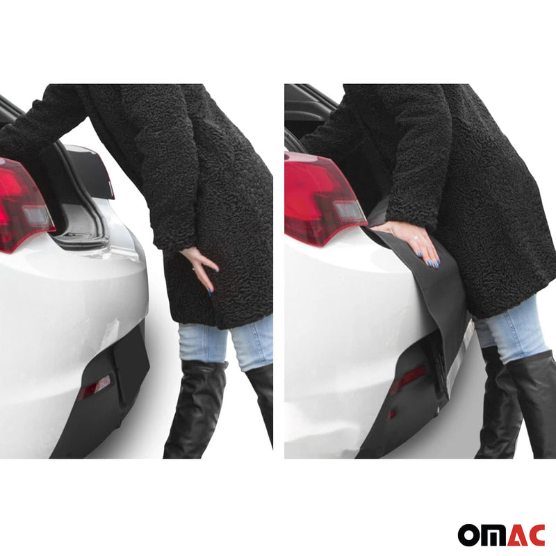 Stoßstangenschutz Matte Ladekantenschutz Kofferraummatten Hinten 90x81cm 1x