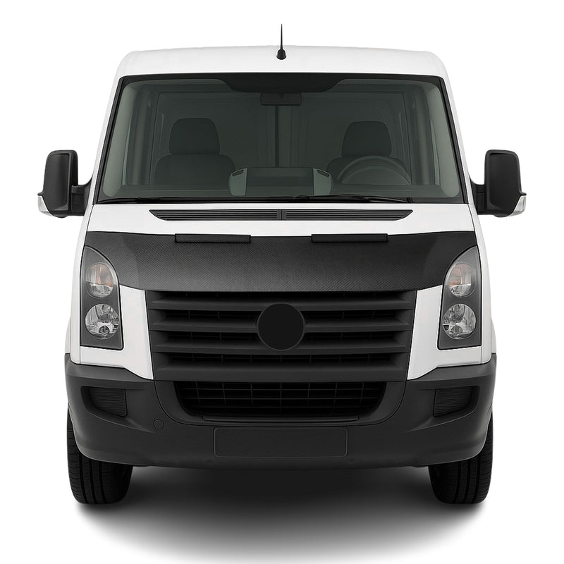 Haubenbra Steinschlagschutz Bonnet Bra für VW Crafter 2006-2017 Carbon Halb