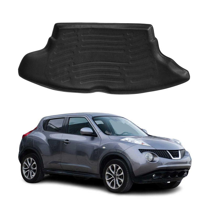 Kofferraumwanne Laderaumwanne für Nissan Juke 2011-2020 Gummi TPE Schwarz