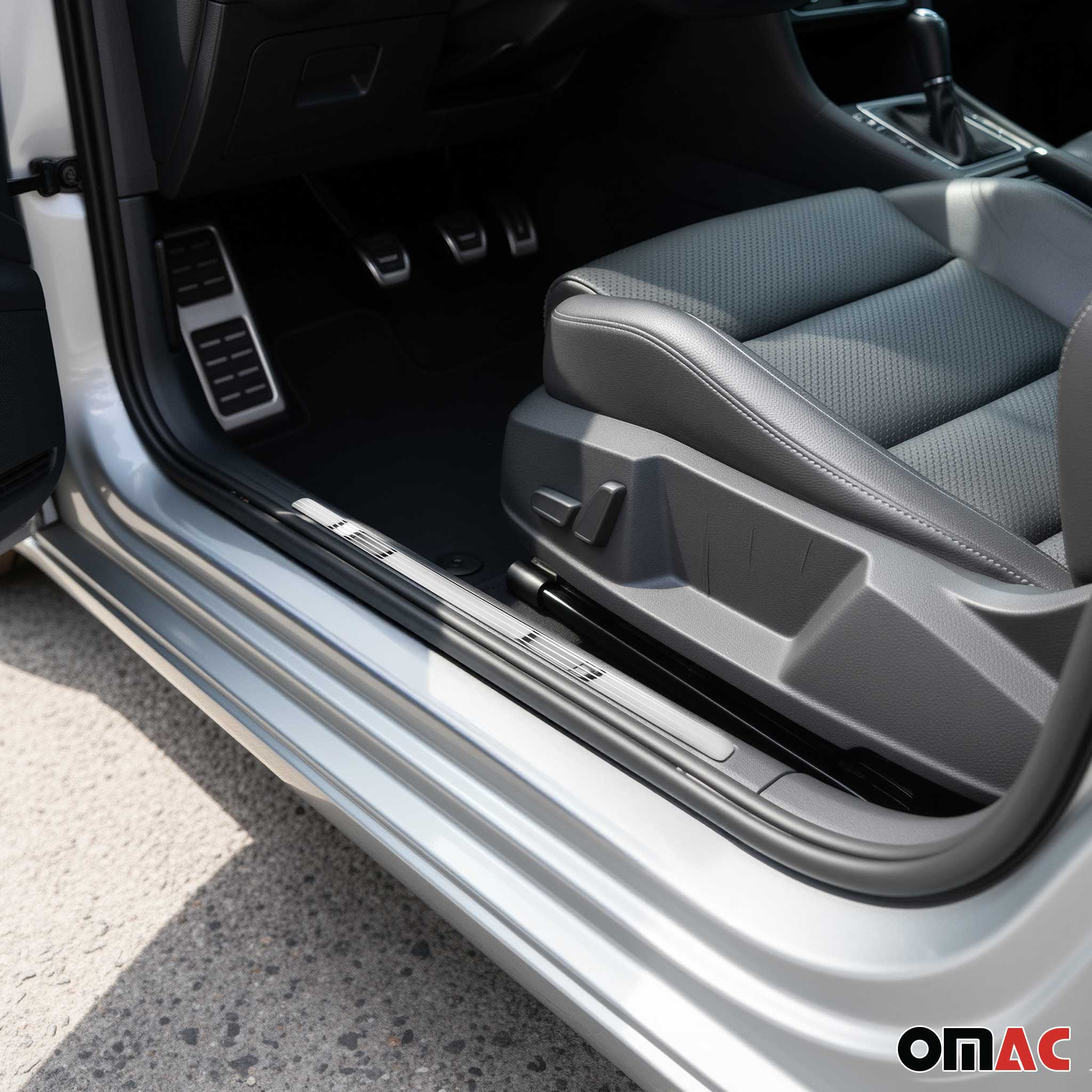 Einstiegsleisten Türschutzleisten für VW Golf mk7 Schrägheck 2012-2019 Edelstahl