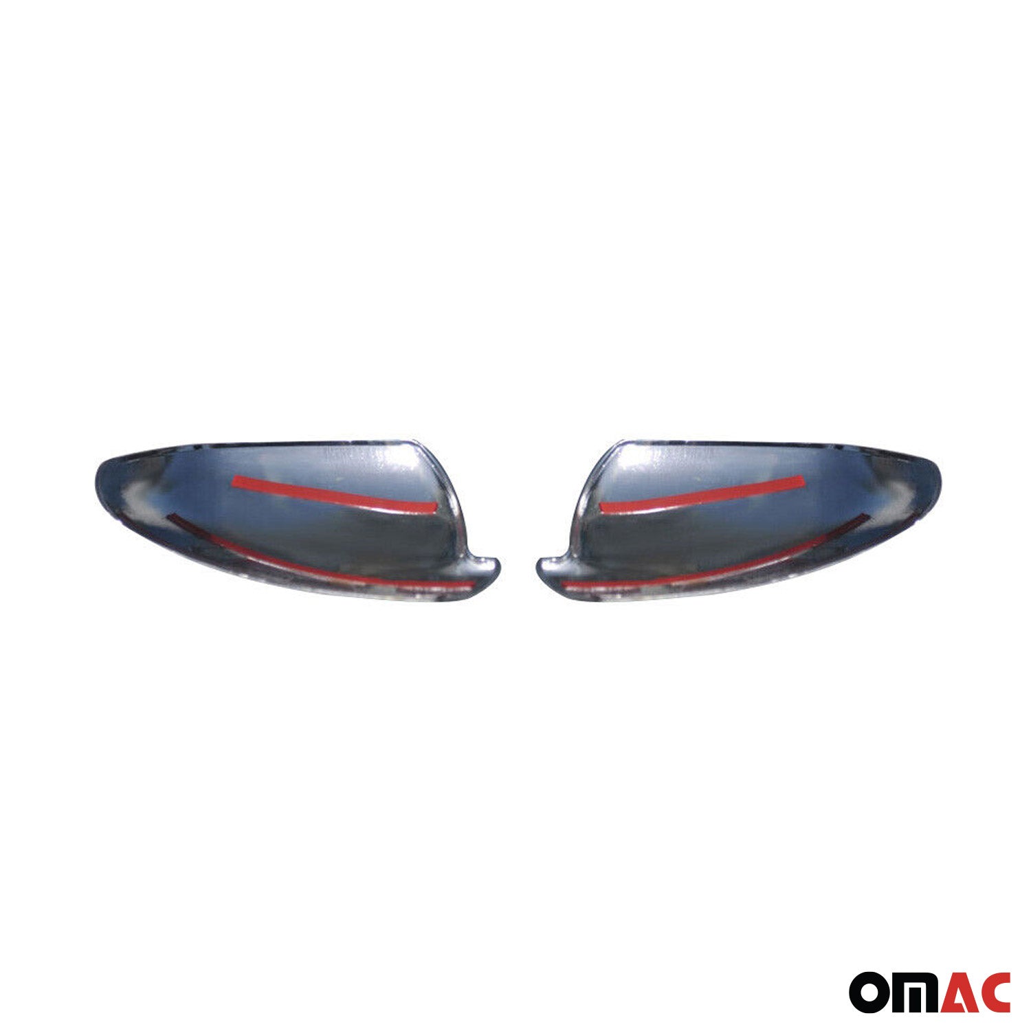 Spiegelkappen Spiegelabdeckung für Citroen X-Sara 1997-2005 Chrom ABS Silber