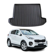 Kofferraumwanne Laderaumwanne für Kia Sportage 2015-2021 Gummi TPE Schwarz