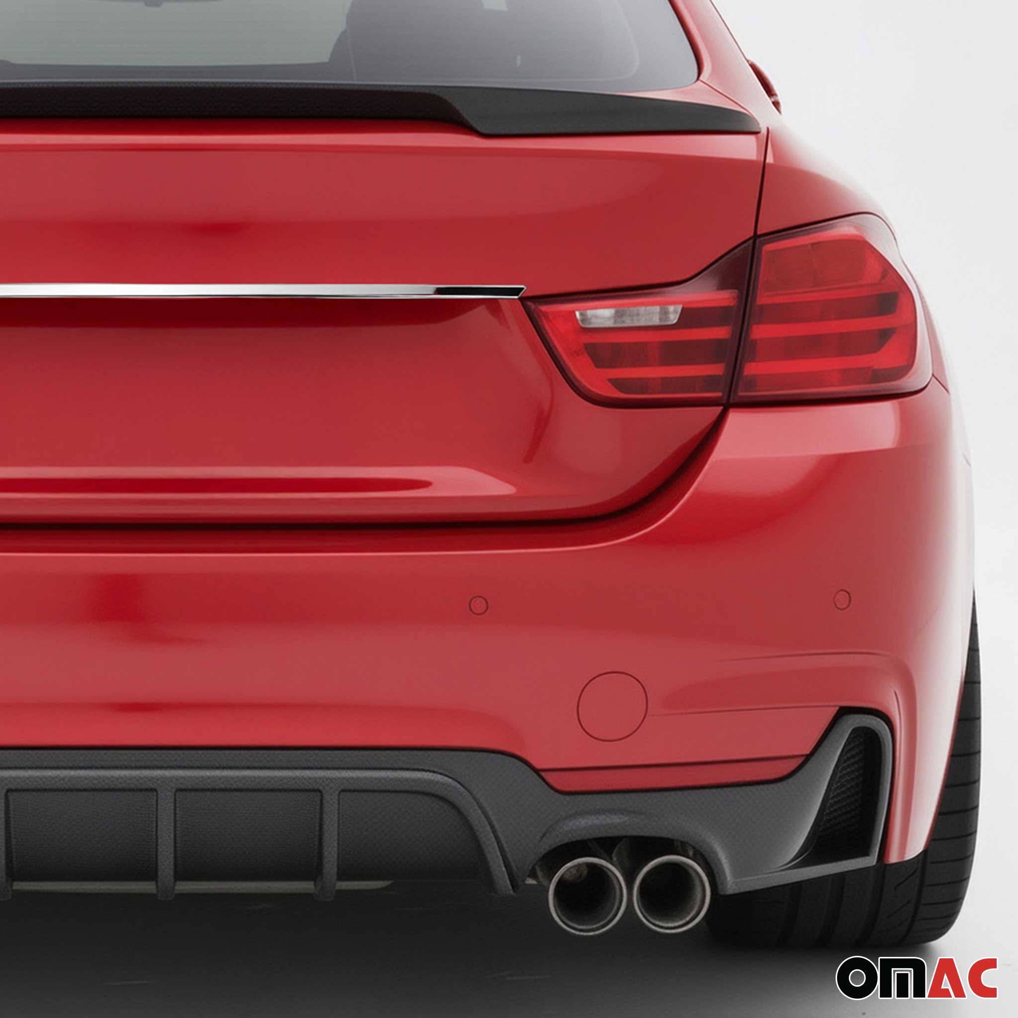 Heckklappe Kofferraumöffner für Audi A3 Sportback 2008-2012 Edelstahl Chrom