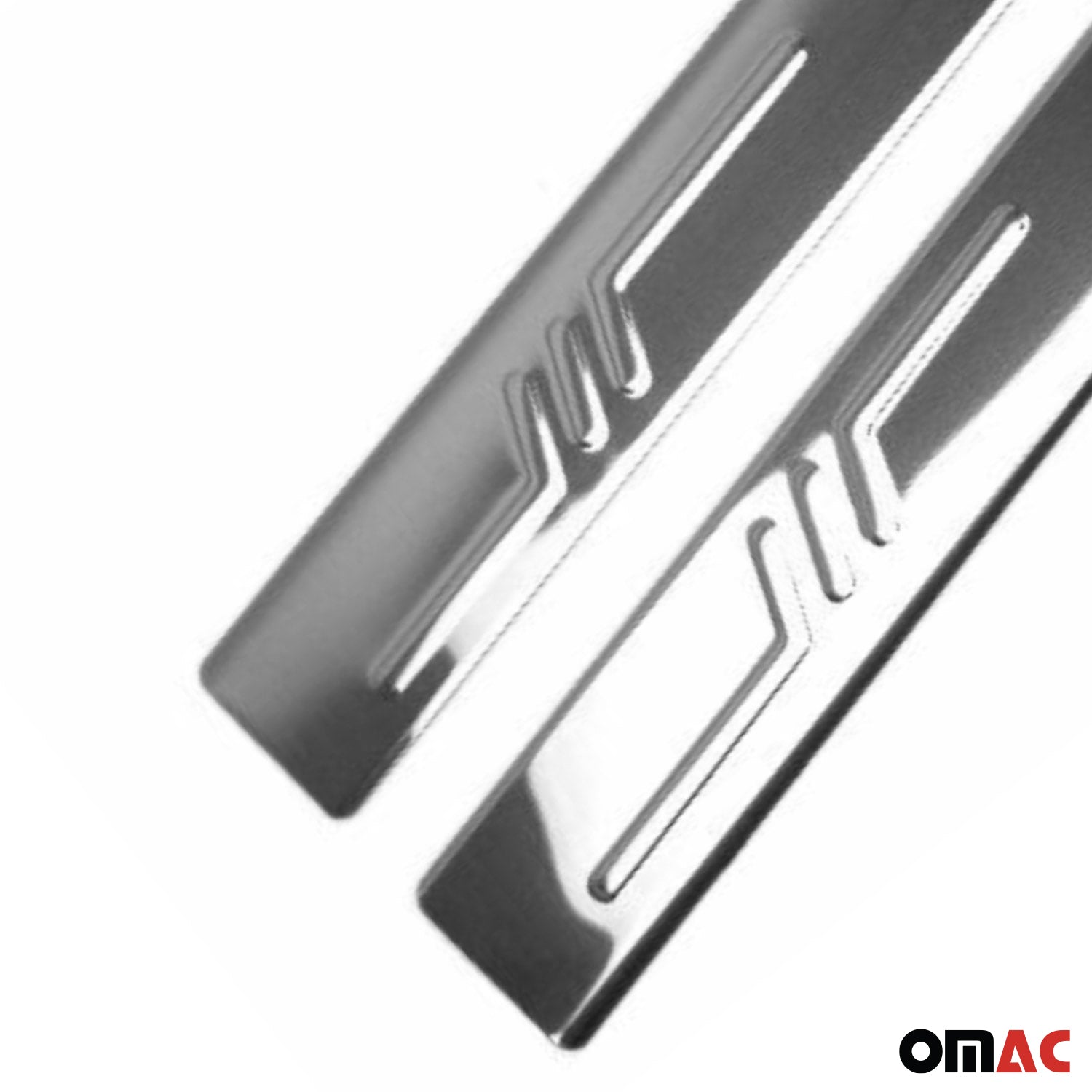 Einstiegsleisten Türschweller für Peugeot Bipper 2008-2024 Edelstahl Chrom 2tlg