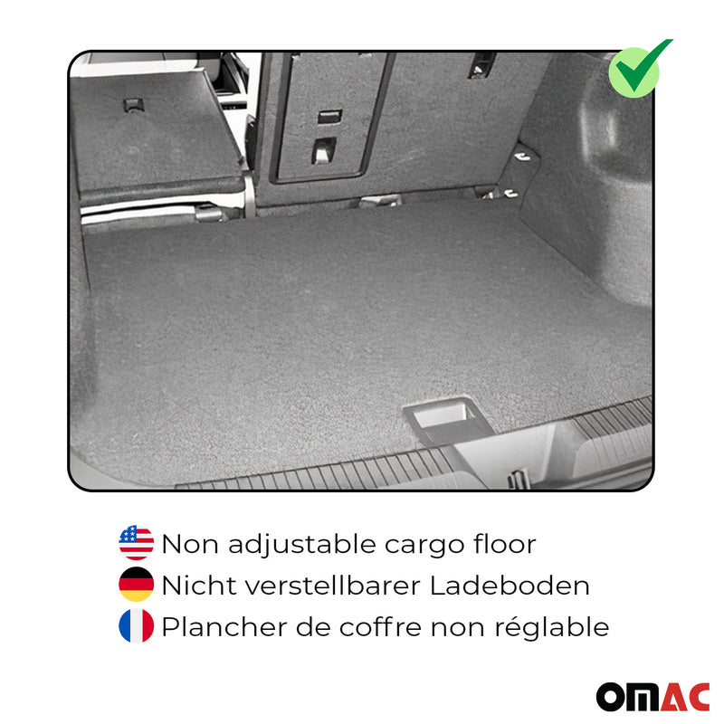 OMAC Gummi Kofferraumwanne für BMW 2er Active Tourer F45 2014-2021 TPE Schwarz