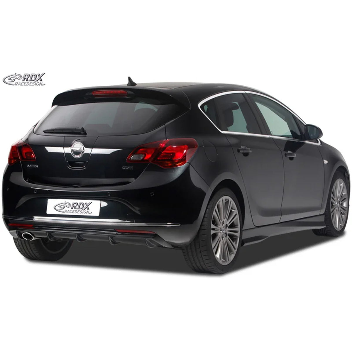 RDX Heckschürzenansatz Diffuser für Opel Astra J 5-türer 2009-15