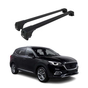 Dachträger Grundtäger für MG HS I 2018-2024 75kg Aluminium Schwarz 2 tlg