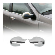 Spiegelkappen Spiegelabdeckung für Renault Twingo 2007-2014 Chrom ABS Silber