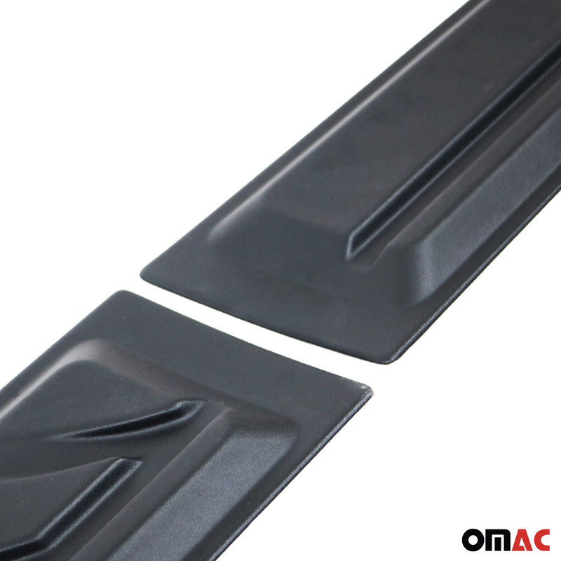 Türschutzleisten Seitenschutz für Toyota Hilux 2015-2025 ABS Schwarz 4tlg