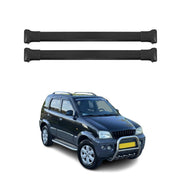 Dachträger Gepäckträger für Daihatsu Terios 1998-2005 Relingträger Alu Schwarz