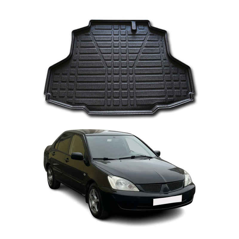 Kofferraumwanne Laderaumwanne für Mitsubishi Lancer 2004-2007 Stufenheck Gummi
